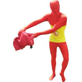 Disfraz de bandera de España Morphsuit