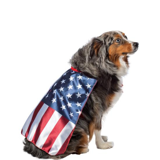 Disfraz de bandera de Estados Unidos para perro Disfraz de bandera de Estados Unidos para perro