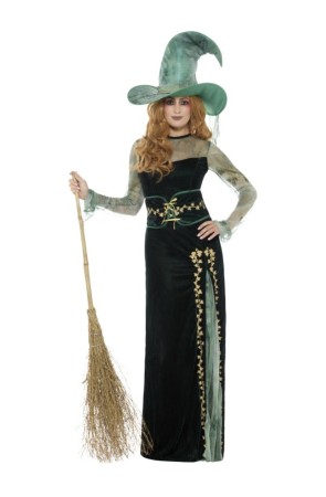 Disfraz de bruja de campo para mujer