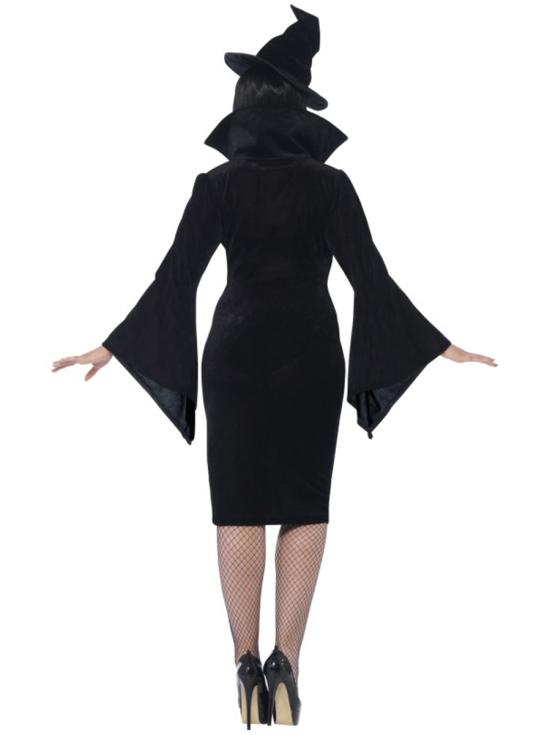 Disfraz de bruja encantadora para mujer talla grande
