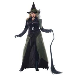 Disfraz de bruja gótica para mujer talla grande