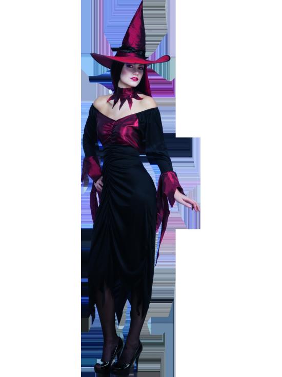 Disfraz de bruja tenebrosa para mujer