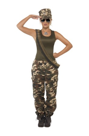Disfraz Sargento de Hierro para mujer