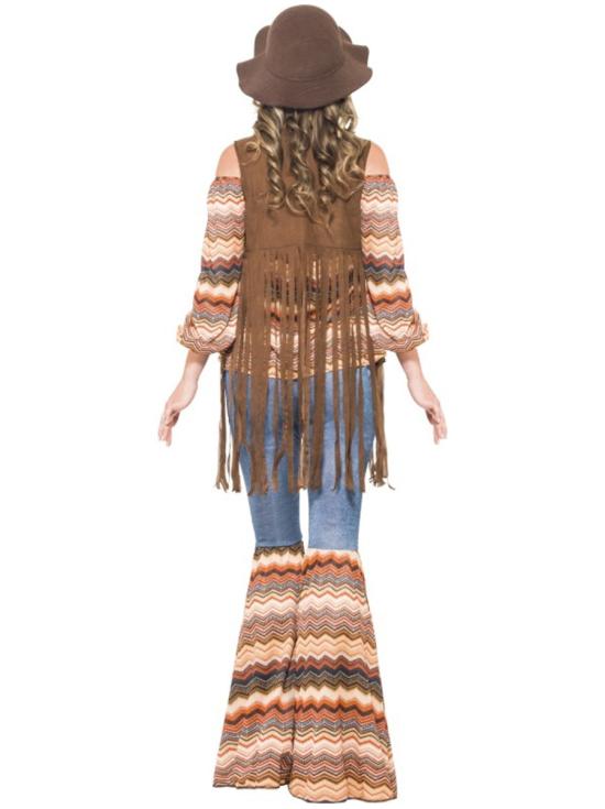 Disfraz de chica hippie para mujer