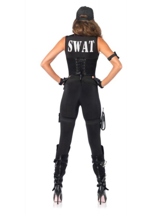 Disfraz de comandante SWAT para adulta