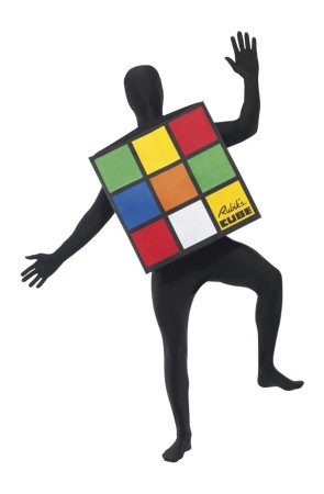Disfraz Cubo de Rubik para adulto