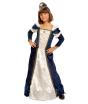 Disfraz de dama medieval para niña