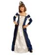 Disfraz de dama medieval para niña
