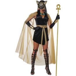 Disfraz de diosa egipcia Bastet para mujer