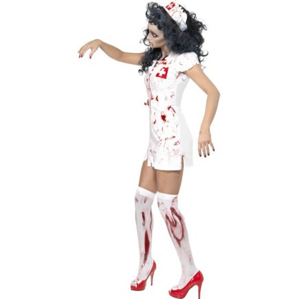 Comprar Disfraz de enfermera caminante zombie > Disfraces para Mujer > Disfraces Halloween Mujer > Disfraces de Mujer > para Adultos | Tienda de disfraces en Madrid, disfracestuyyo.com