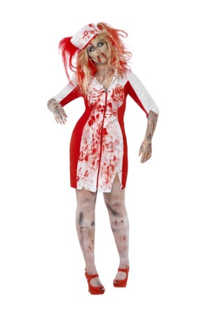 Disfraz Enfermera Sangrienta zombie talla grande