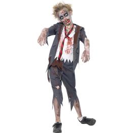 Disfraz Estudiante zombie para niño