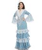 Disfraz Flamenca Turquesa para adulta