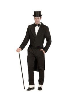 Disfraz de frac elegante para hombre talla grande