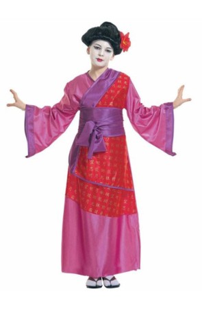 Disfraz Gran Geisha para niña