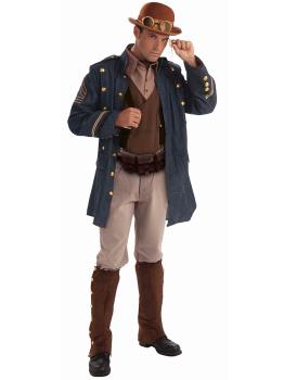 Disfraz de general Steampunk para hombre