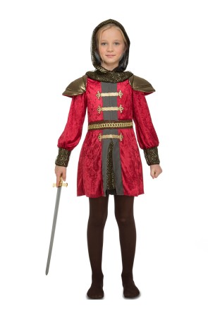 Disfraz Guerrera Medieval para niña