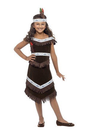Disfraz India Apache para niña