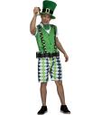 Disfraz de leprechaun irlandés  para hombre