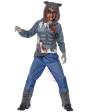 Disfraz Lobo zombie para niño
