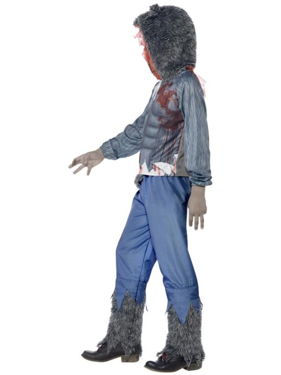 Disfraz Lobo zombie para niño