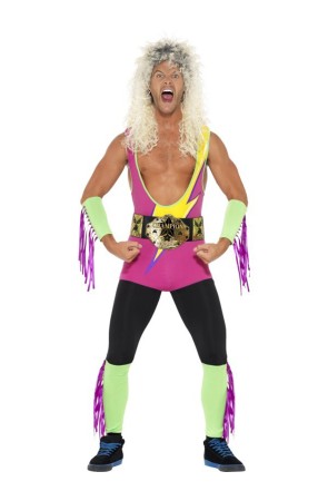 Disfraz de Luchador Pressing Catch Warrior