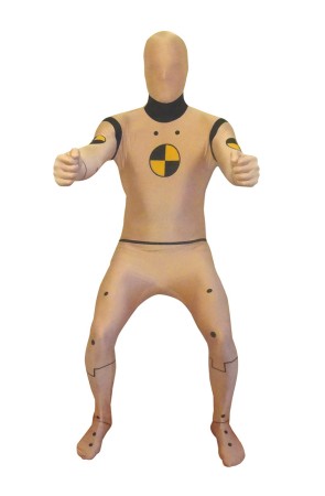 Disfraz de maniquí de prueba de choque Morphsuit