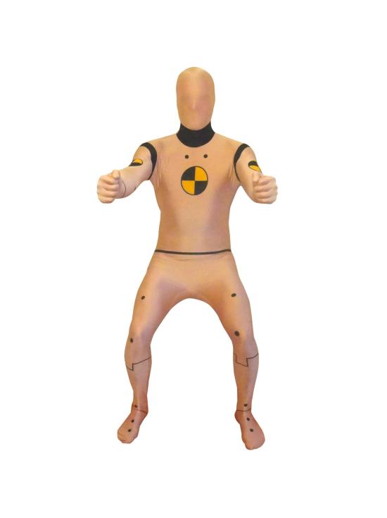 Disfraz de maniquí de prueba de choque Morphsuit