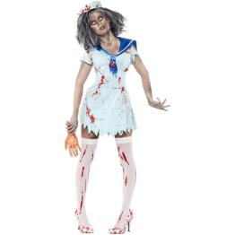 Disfraz Chica Marinera Zombie para adulta