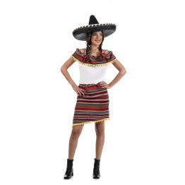 Disfraz de Mejicana con Estilo para mujer