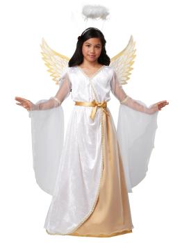Disfraz de ángel de la guarda para niña