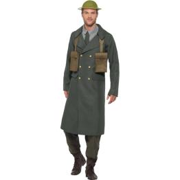 Disfraz Soldado Británico Segunda Guerra Mundial adulto
