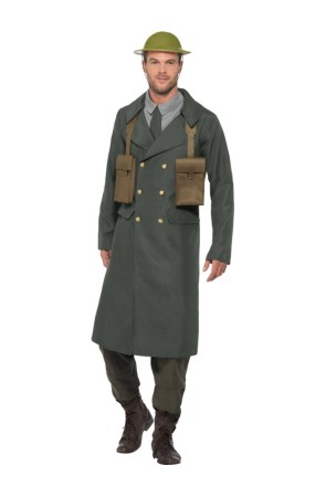 Disfraz Soldado Británico Segunda Guerra Mundial adulto