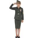 Disfraz infantil Oficial de Guerra niña