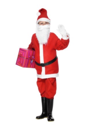 Disfraz de papá Noel económico para niño