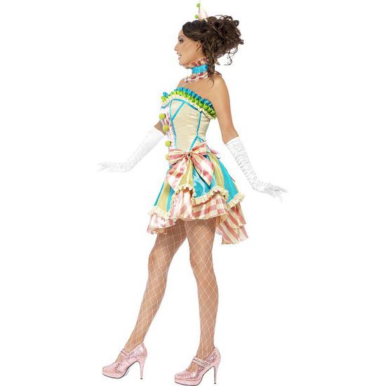 Disfraz Payasa Circo Vintage para mujer Disfraz Payasa Circo Vintage para mujer