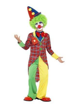 Disfraz Payaso Circo Mundial para  niño