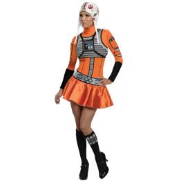 Disfraz de piloto X-Wing Star Wars para mujer