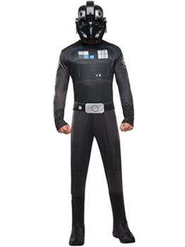 Disfraz de piloto de caza TIE Star Wars Rebels para hombre