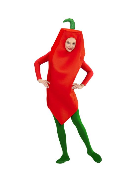 Disfraz Pimiento Rojo para adulto unisex