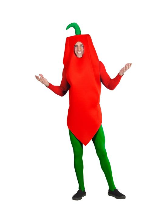 Disfraz Pimiento Rojo para adulto unisex