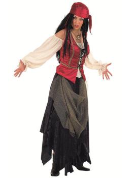 Disfraz de pirata corsaria valorius
