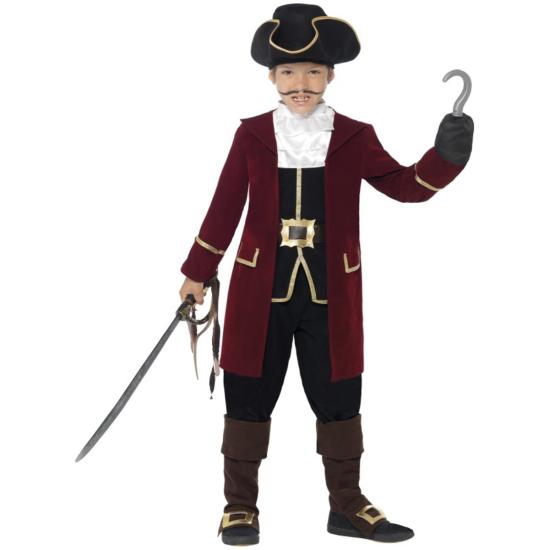 Disfraz de pirata granate para niño Disfraz de pirata granate para niño