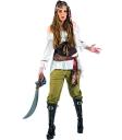 Disfraz de pirata saqueadora deluxe
