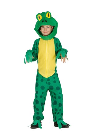 Disfraz Rana Verde para niño.