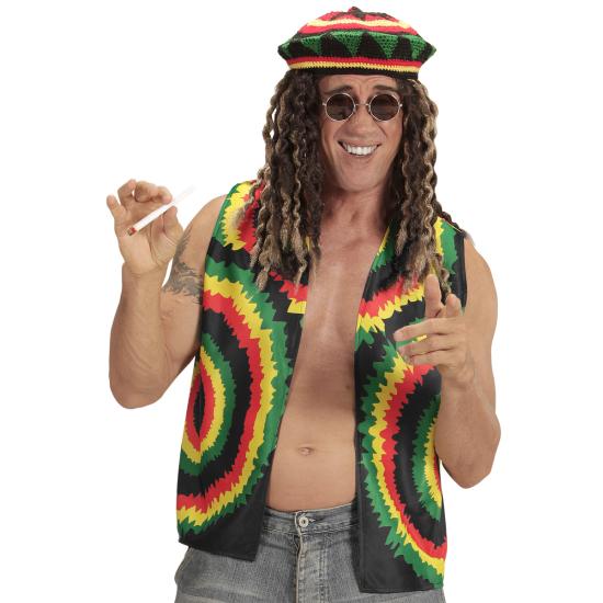 Disfraz de Rastafari Jamaicano para adulto Disfraz de Rastafari Jamaicano para adulto
