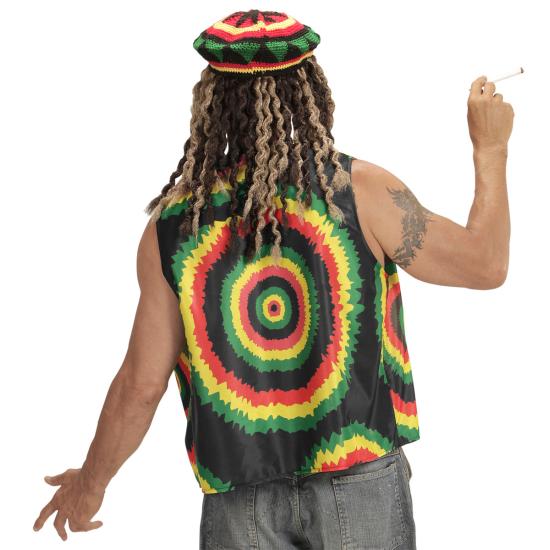 Disfraz de Rastafari Jamaicano para adulto Disfraz de Rastafari Jamaicano para adulto