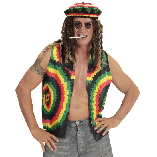 Disfraz de Rastafari Jamaicano para adulto Disfraz de Rastafari Jamaicano para adulto