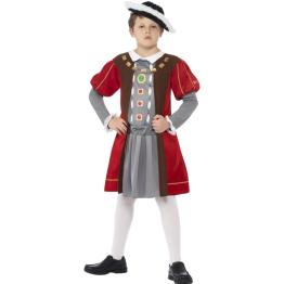 Disfraz de rey Henry VIII Horrible Histories para niño