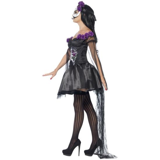 Disfraz de señorita del día de la muerte sexy para mujer Disfraz de señorita del día de la muerte sexy para mujer